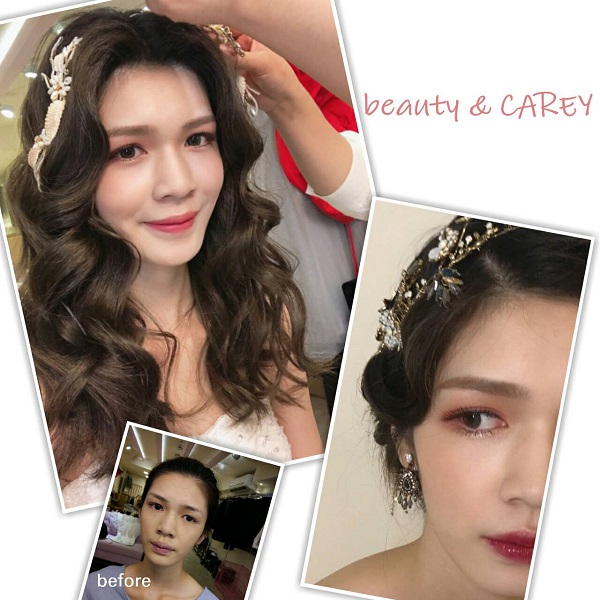新秘Carey嘉芯的個人彩妝課程完妝造型