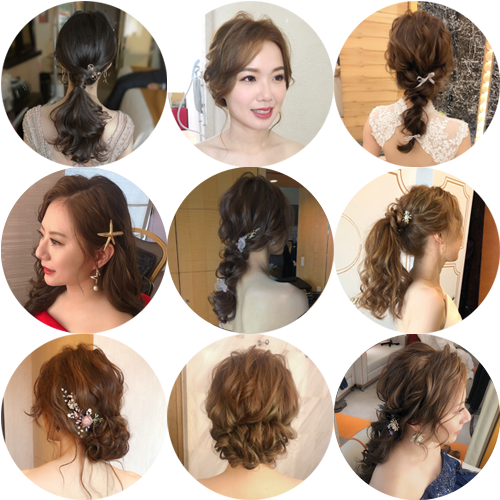 9款新娘髮型,9個不同的新娘編髮、盤髮造型